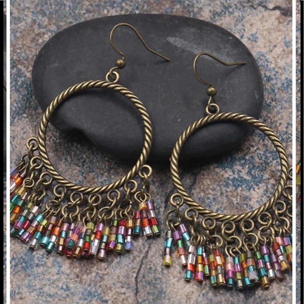 Boho style earrings